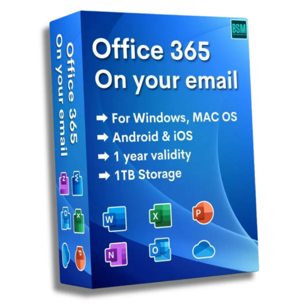 Office 365 Professional Plus for 5 Devices on your E-mail