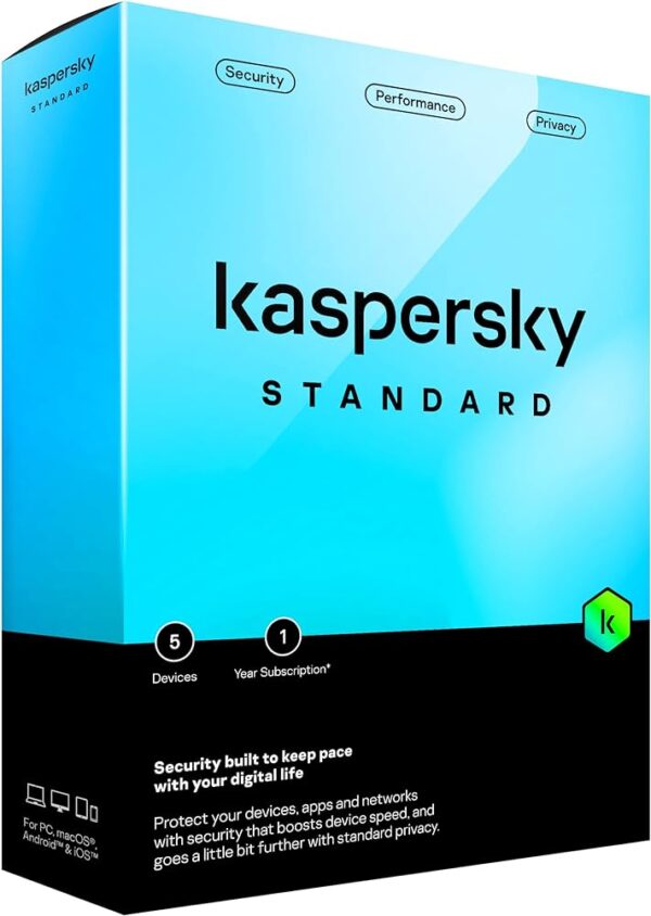 Kaspersky, Standard Antivirus 1 PC 1 Year