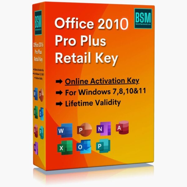 MS Office 2010 Professional Plus Key